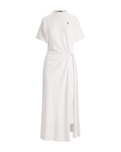 T-Shirt-Kleid mit Twist-Detail