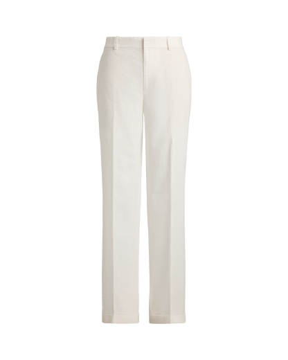 Relaxed-Straight-Fit Hose aus Leinen