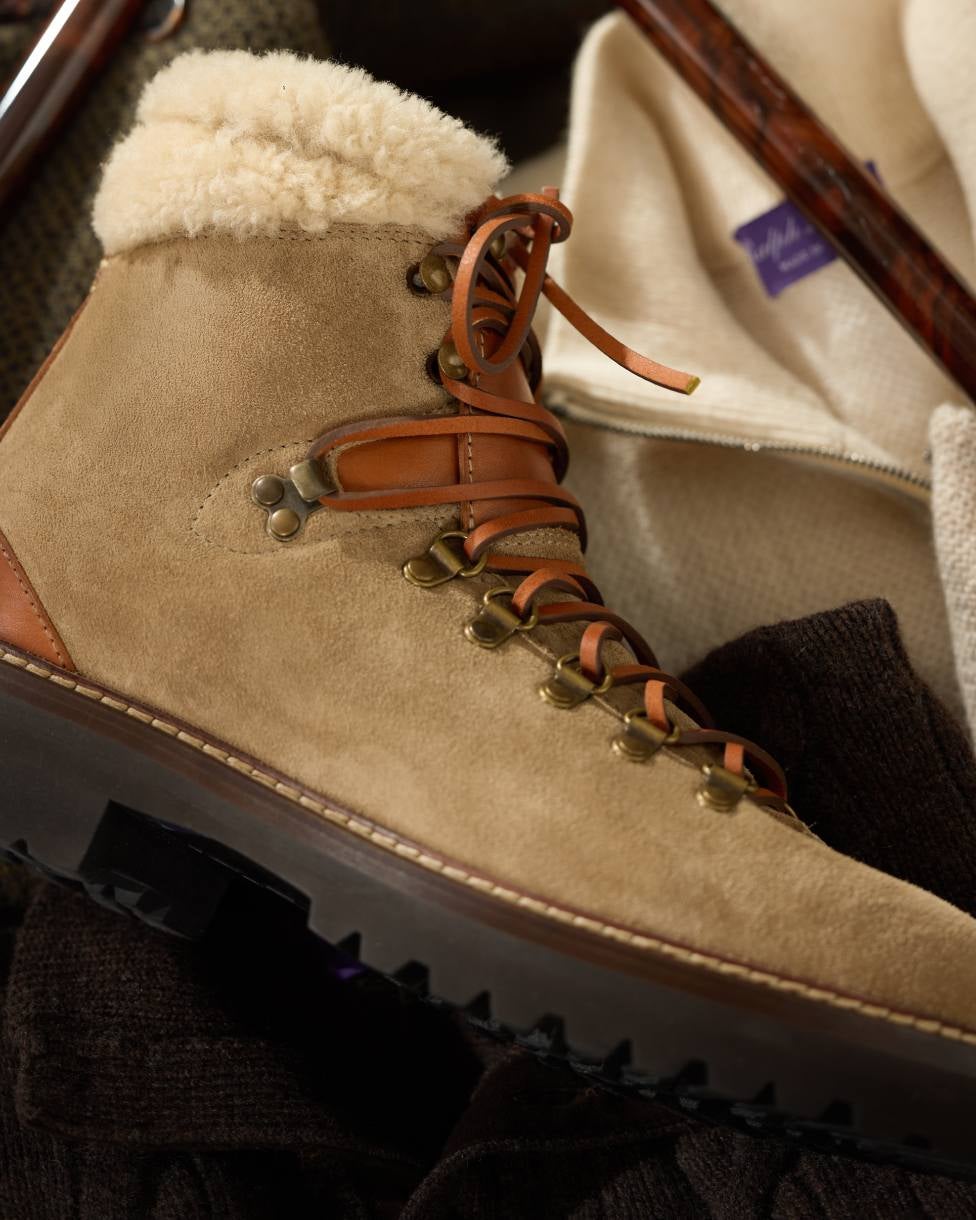 Stiefel Halpin aus Kalbswildleder