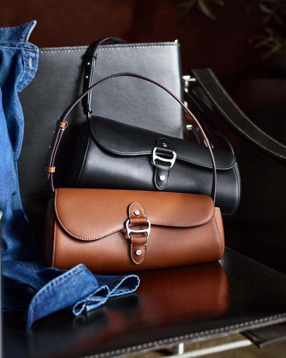 Mittelgroße Ledertasche Tasha