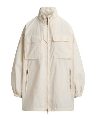 Oversize-Fit Utility-Windjacke