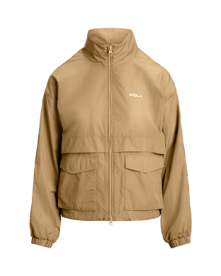 Windjacke mit Auflage
