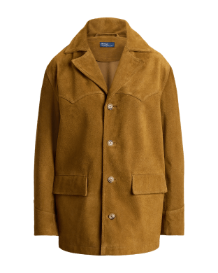 Westernjacke aus Wildleder