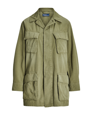 Utility-Jacke aus Baumwollsegeltuch 