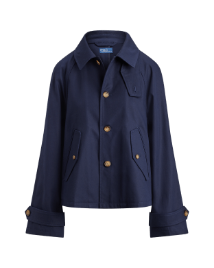 Jacke aus Baumwolltwill