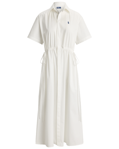 Maxi-Hemdkleid mit Tunnelzug