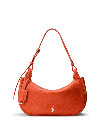 Schultertasche Polo Play aus Leder