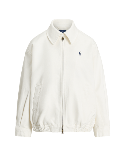 Oversize-Fit Windjacke aus Baumwolle