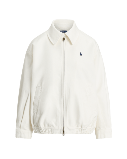 Oversize-Fit Windjacke aus Baumwolle