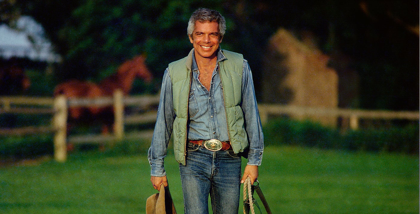 Western ralph lauren top