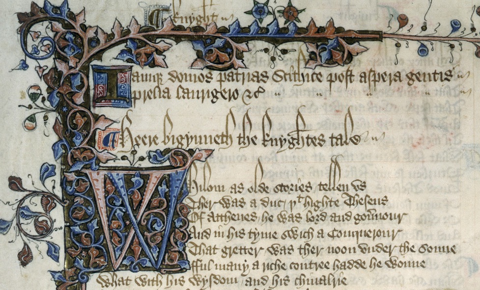 <em>The Canterbury Tales</em> by Geoffrey Chaucer, c. 1400