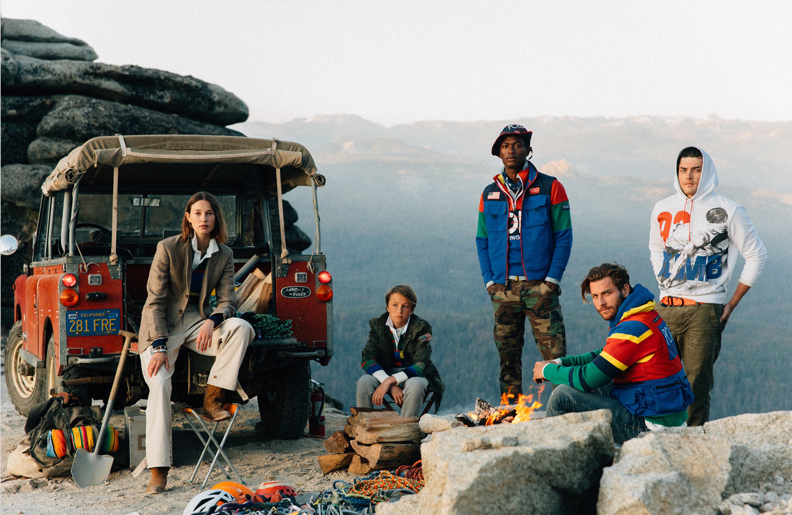 Die Herbstkollektion 2018 von Polo Hi Tech wurde von Tom Gould im Yosemite-Nationalpark fotografiert.