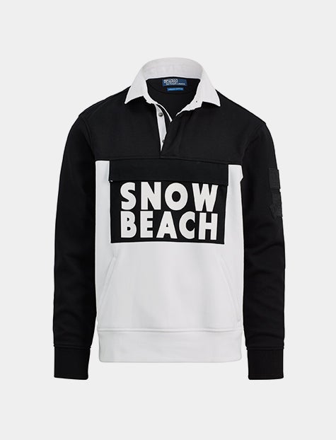 Montana　SNOW BEACH Rugby Shirt
