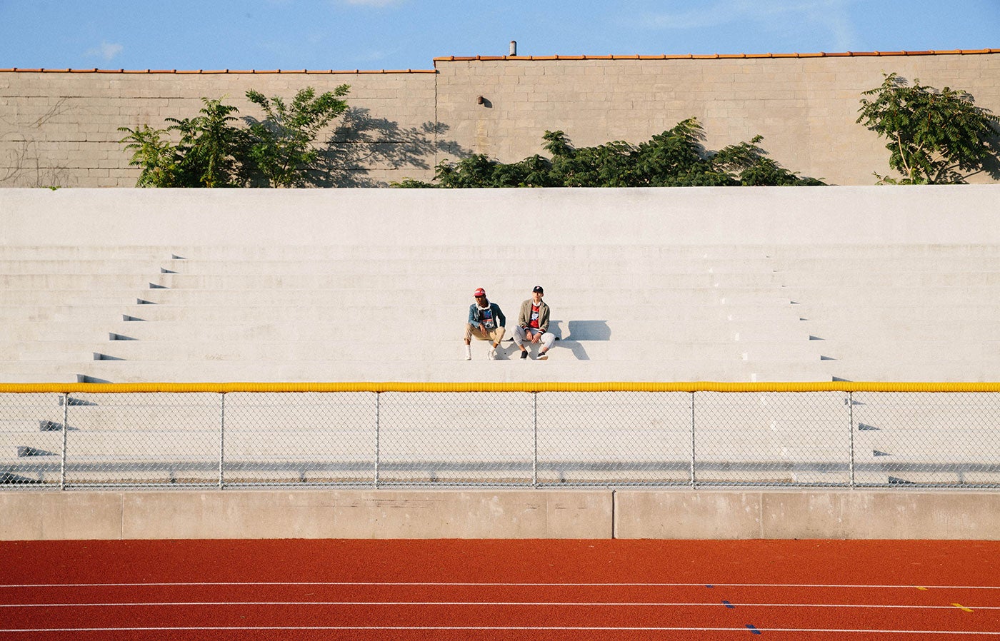 Fotos von Tom Goulds Fotoshooting für die Stadium-Kollektion