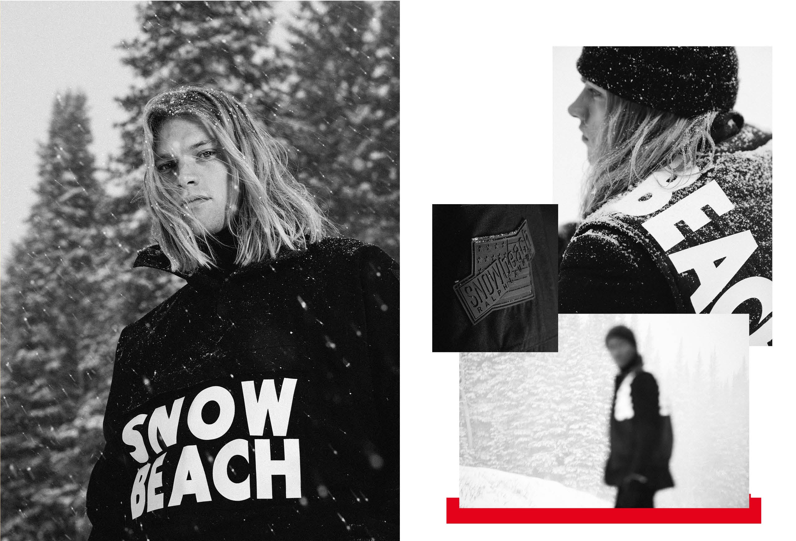 Die Kampagne Snow Beach 2018 mit den Kollektionen Color und Black &amp; White