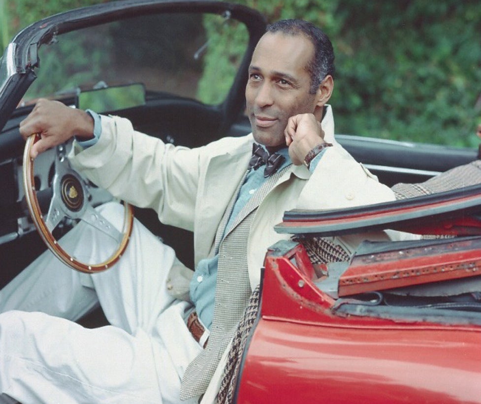 Rashid Silvera in der Polo-Fr&uuml;hjahrskampagne 1991