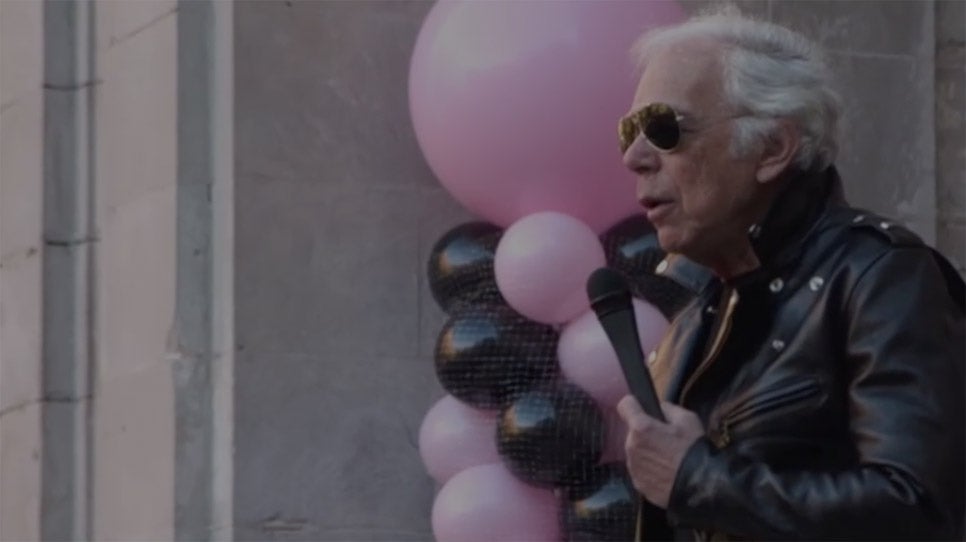 Video of Mr. Lauren speaking about the Pink Pony Campaign