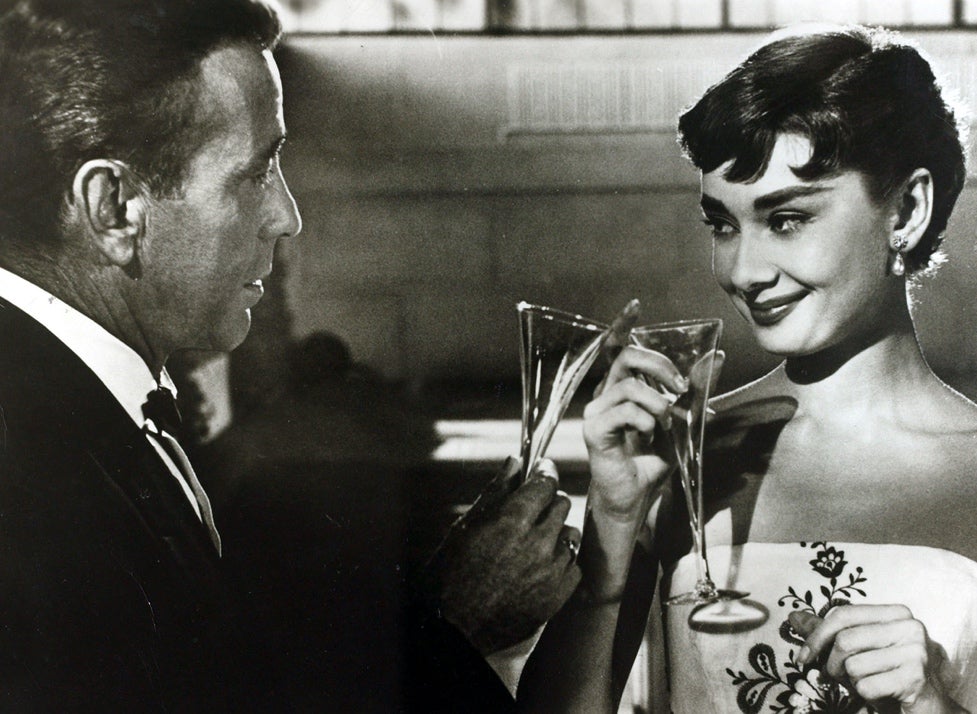 Humphrey Bogart und Audrey Hepburn in <em>Sabrina</em> (1954)