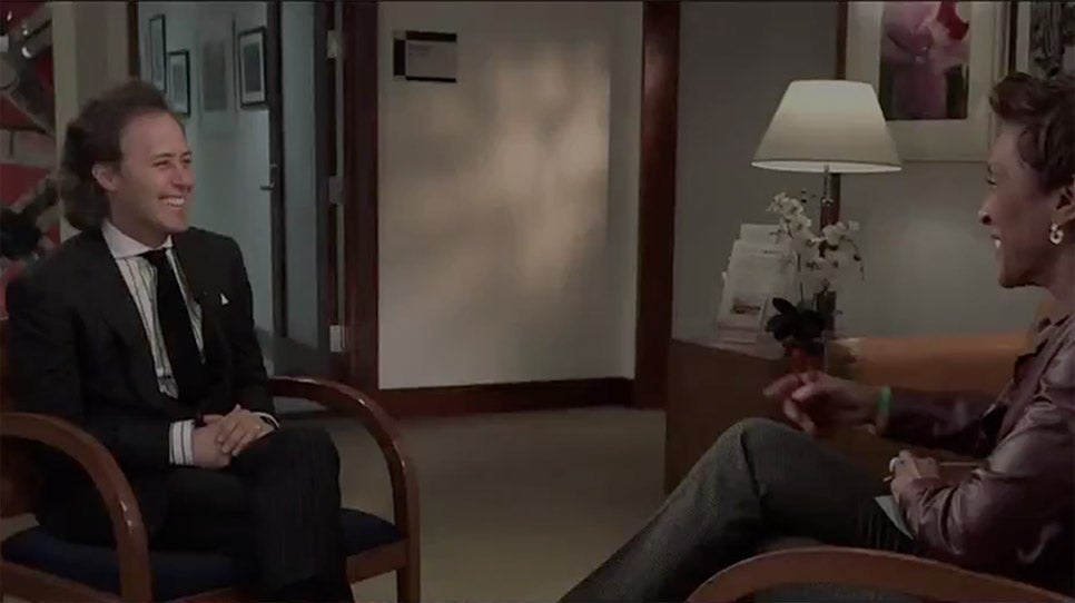 Video of David Lauren talking about the Ralph Lauren Center for Cancer Care