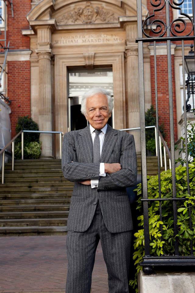  Ralph Lauren zu Besuch im Royal Marsden in London 2015