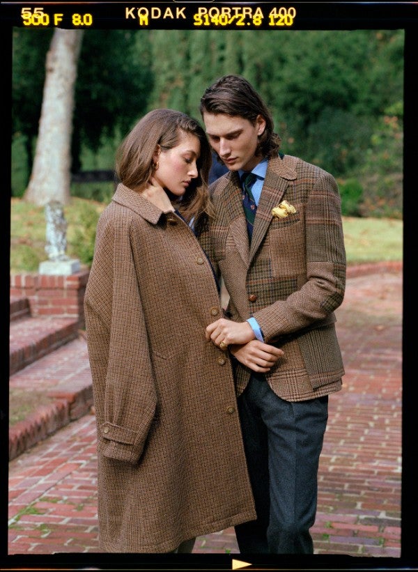 ralph lauren tweed jacket