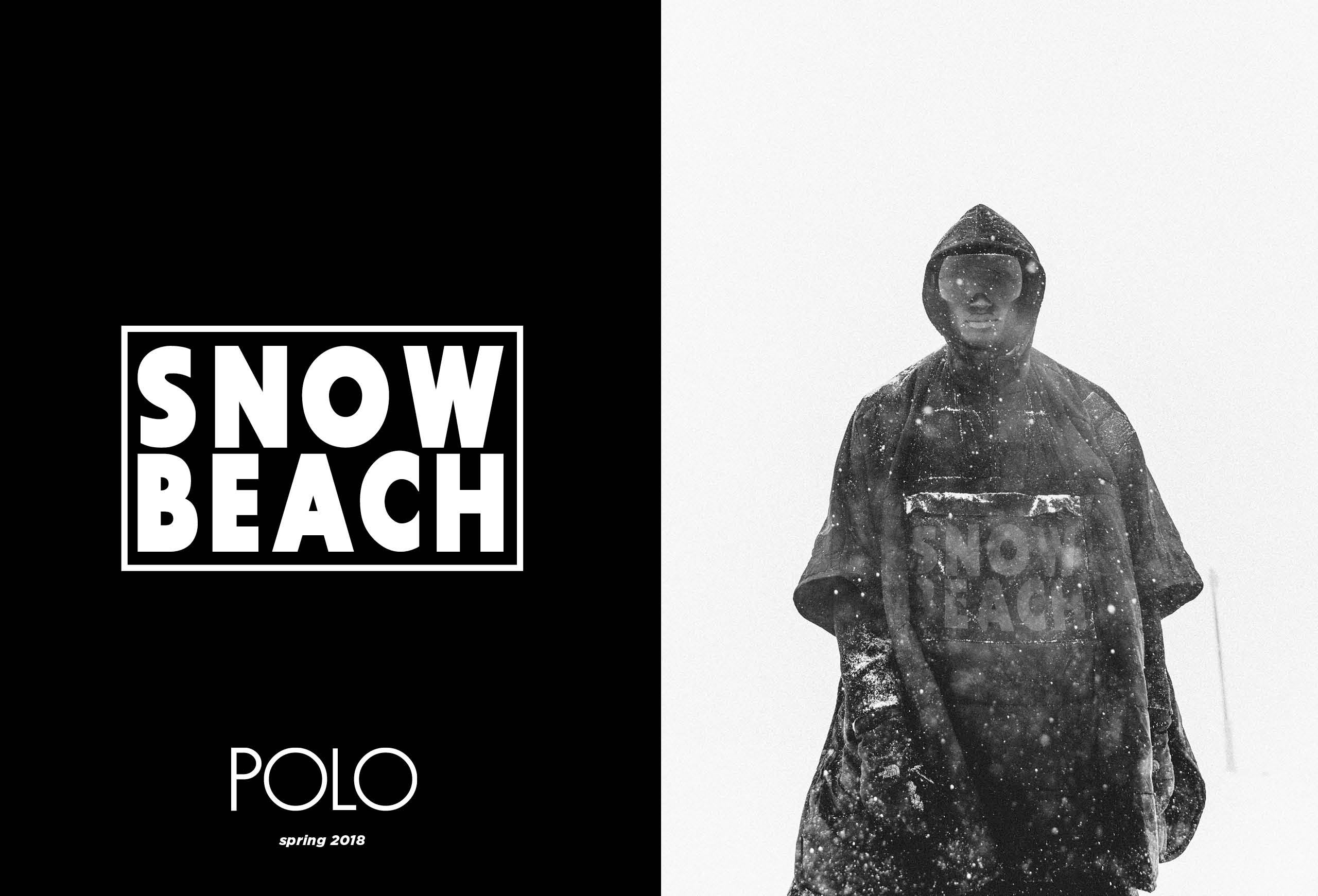 Die Kampagne Snow Beach 2018 mit den Kollektionen Color und Black &amp; White