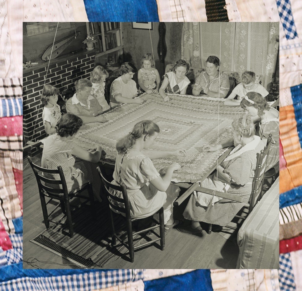 &Uuml;ber die Jahrhunderte widmeten sich Familien, Freunde und Nachbarn bei Patchworkkr&auml;nzchen diesem kreativen Hobby. Jetzt ist der perfekte Zeitpunkt, um sich mit Freunden und Familie zu einem virtuellen Patchworkkr&auml;nzchen zu verabreden