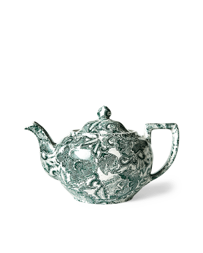 Faded Peony Teapot