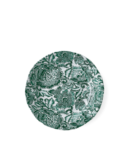 Faded Peony Salad Plate