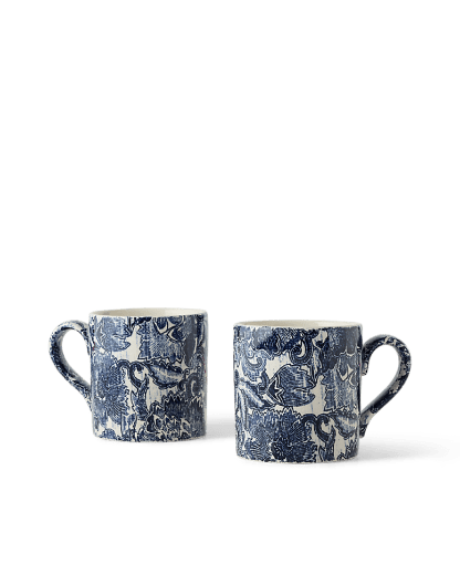 Faded Peony Mug Gift Set